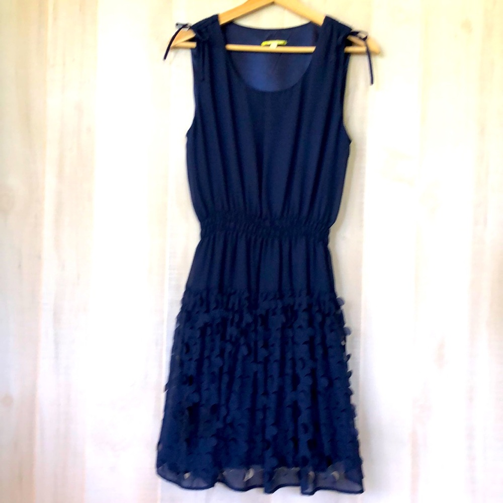 Gianni Bini navy blue dress
